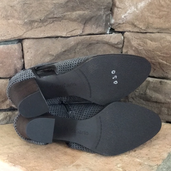 NWOB Franco Sarto Dakota Ankle Boot / Gray / 10 - Picture 7 of 7